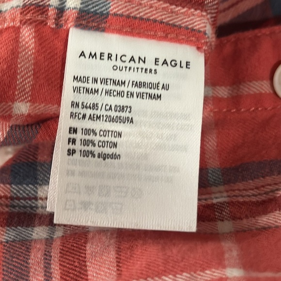 American Eagle Plaid Button Down - Picture 7 of 7